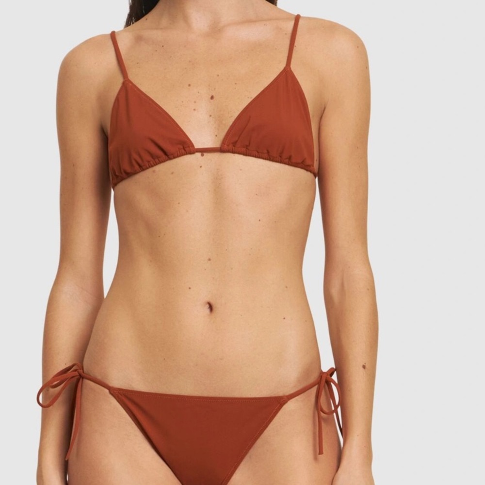 lido tan / orange bikini nwt